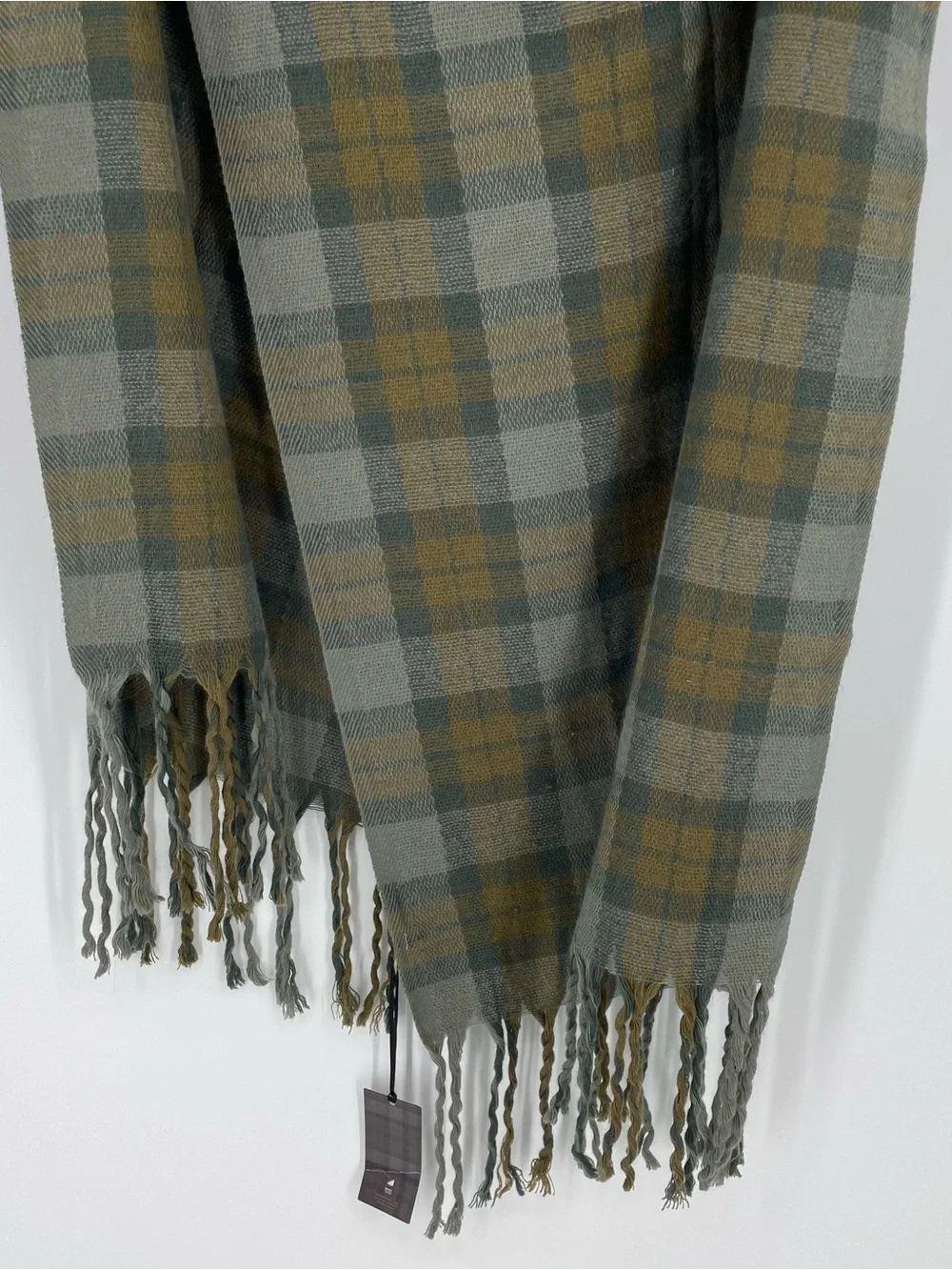 Torrid Outlander plaid scarf fringe wrap tartan
